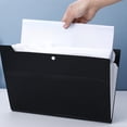 thumbnail image 4 of Vrorvz 12 Pocket Accordion Organizer for Student Exam and Office Documents Portable File Folder for Efficient Paper Storage and Management Suit for Home and Office Use, 4 of 6