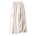 thumbnail image 1 of FNFYFH Liquidation Pantalon en Lin et Coton Doux pour Femme Ample, 1 of 2