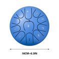 thumbnail image 3 of Lksixu Toddler Toys Educational Baby Toys Outdoor Rain Drum 6 Inch 11-note Little Pattern Steel Tongue Drum Outdoor Musical Instruments Create In Your Garden Learning Toys for Kids, 3 of 3