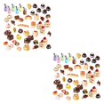 thumbnail image 1 of VONKY Realistic Miniature Food Collection Safe And Durable Kitchen Accessory For Food Enthusiasts Resin Food Drink SafeDurable 2Set, 1 of 6