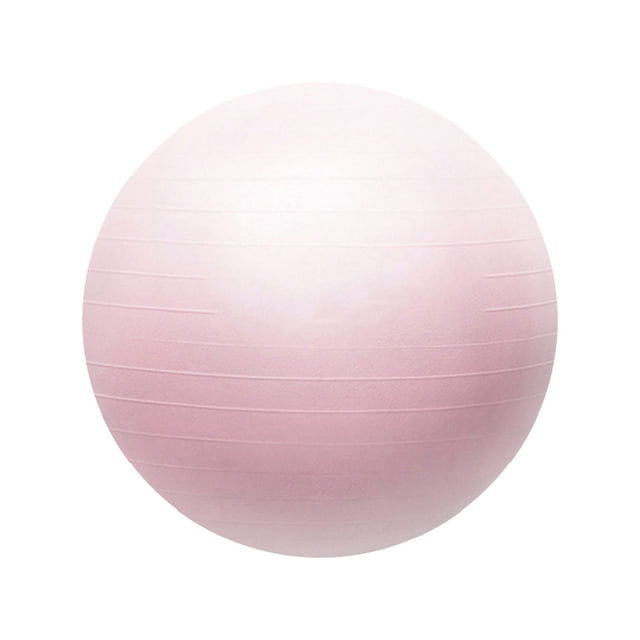 Birthing Ball Pregnancy Maternity Labor & Yoga Ball by Reiche, a light pink exercise ball with textured grooves for grip. Designed for prenatal exercises, labor support, and postpartum recovery, it helps relieve pain, improve posture, and stabilize the spine. Suitable as a fitness accessory for aiding fetal positioning and rebuilding pelvic floor strength.