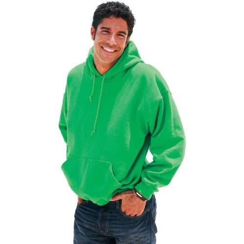 Big Boys' Heavy Blend Hooded Pocket Sweatshirt, Purple, X-Small