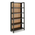 thumbnail image 1 of Signature Design by Ashley Abyard Bookcase in Black and Natural, 1 of 9