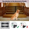 thumbnail image 1 of Dog Gate Mesh Dog Fence For Indoor/Outdoor Safe Pet Dog Gate Safety Enclosure Zipper Style, 1 of 9