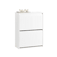 thumbnail image 2 of SoBuy Armoire à Chaussures 2 Tiroirs Basculants Rangement Organisateur FSR165-K-W, 2 of 3