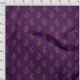 thumbnail image 3 of oneOone Cotton Flex Fabric Leaves & Floral Block Decor Fabric Printed BTY 40 Inch Wide, 3 of 5