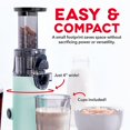 thumbnail image 4 of Dash Presse-Agrumes Compact à Pression Froide Aqua, 4 of 4