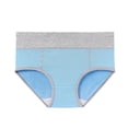 thumbnail image 4 of 3 Pack High Waist Panties for Women Tummy Control Plus Size Cotton Underwear Full Coverage Comfy Ladies Briefs 2XL, 4 of 5