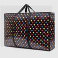 thumbnail image 5 of Pompotops Extra Large Reusable Storage Bags With Strong Handles & Zippers, Heavy Duty Washable Moving Bag, Waterproof Closet, Underbed Organizer For Bedding, Blanket Clearance, 5 of 5