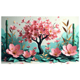 thumbnail image 1 of Floral Themed Colorful Backdrop Banner with Butterflies and Berries Spring Party Decorations Background Photo Booth Props Garden Gatherings Outdoor Celebrations, 1 of 4
