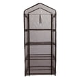 thumbnail image 2 of Clear Plastic Small Arch Shed Transparent Film PE Hot House Cover Dustproof, 2 of 10