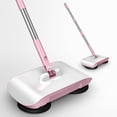 thumbnail image 3 of pstuiky Hand Push Sweeper Dry Sweep, Wet Mop & Storage 3-In-1 40 Inch Adjustable Stainless Steel Rod for Hard Floors, Tile, Vinyl Includes 1 Microfiber Cloth, 3 of 9