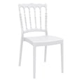 thumbnail image 1 of Compamia Chaise de Salle à Manger de Patio Napoleon, Blanche, 1 of 10