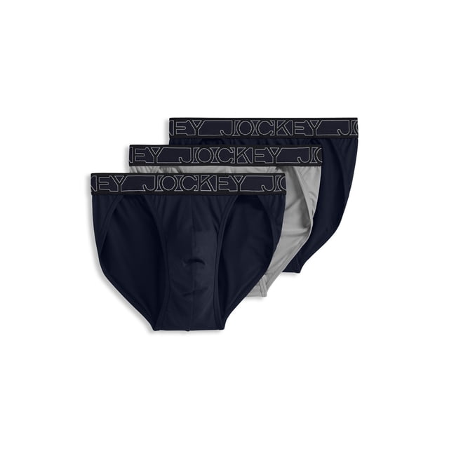 Jockey Men's Microfiber Stretch String Bikini - 3 Pack