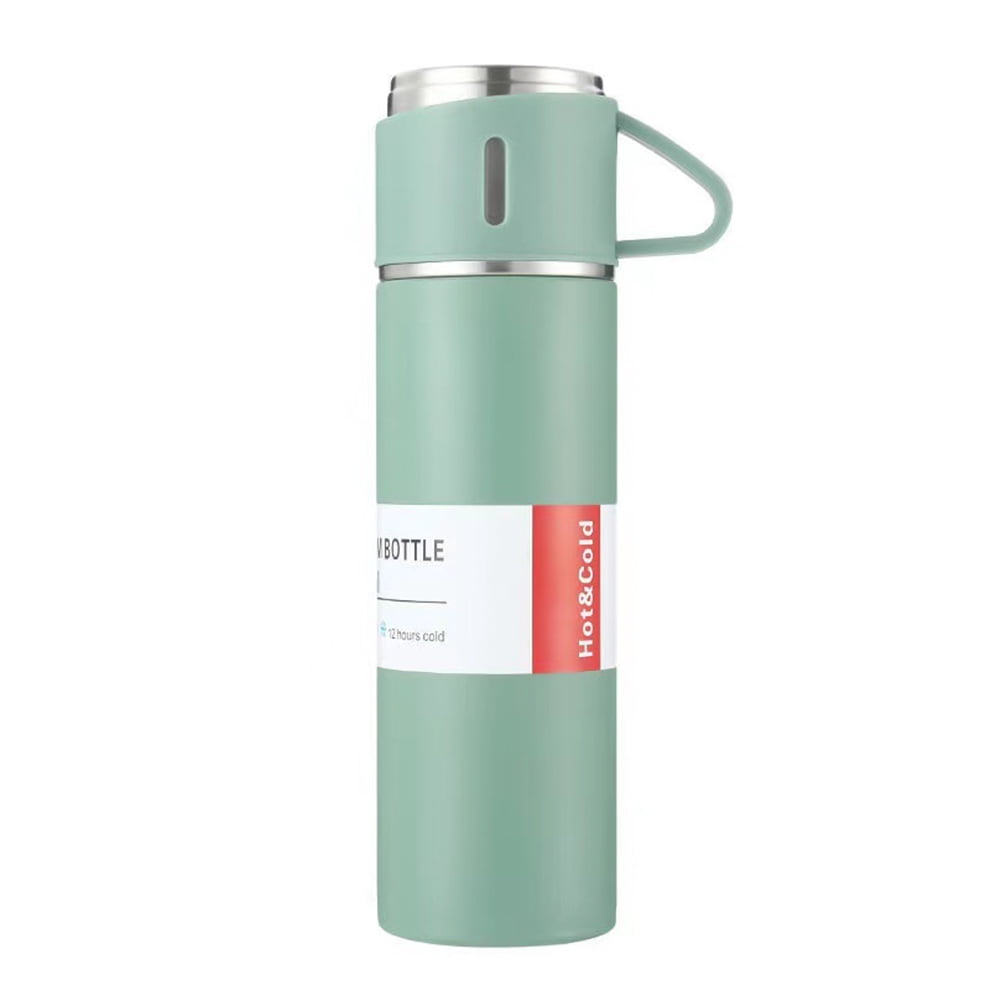 Zootealy Double Layer Stainless Steel Vacuum Insulated Water Bottle Coffee Mug Thermal Bottle 12H Keeps Hot and Cold Leakproof Suitable for Home Office Outdoor Travel
