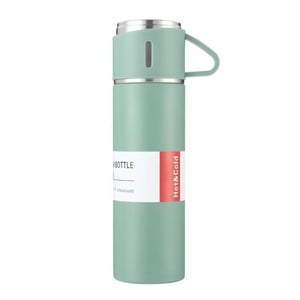 Zootealy Double Layer Stainless Steel Vacuum Insulated Water Bottle Coffee Mug Thermal Bottle 12H Keeps Hot and Cold Leakproof Suitable for Home Office Outdoor Travel