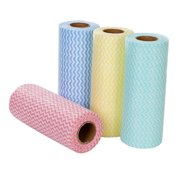 SNNROO 1PC Disposable Kitchen Towels  9.85 inches x 7.68 inches  Washable and Reusable Cleaning Cloths | Lint and Streak Free Reusable Paper Towels  Disposable Cleaning Cloth Paper for Ki