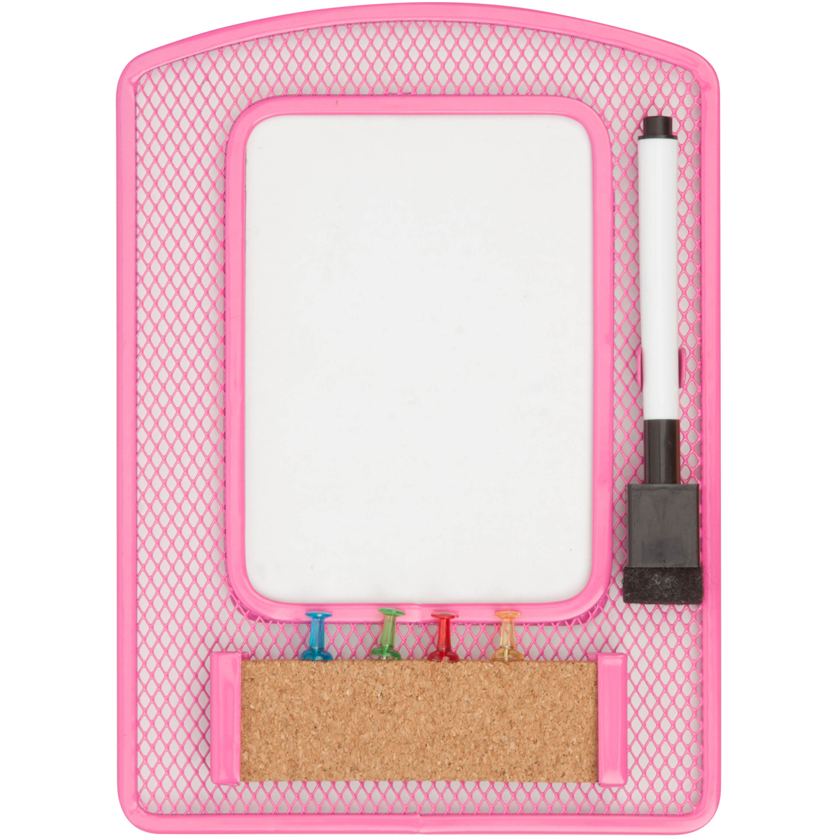 Excessory Magnetic Dry Erase Board -Pink
