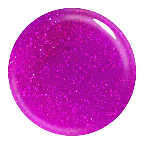 Neon Jelly Nail Polish - Purple Shock