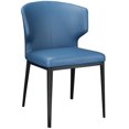 thumbnail image 2 of Moe's Home Collection Delaney Dining Side Chair Contemporary Modern Style, Sky Blue (Set of 2), 2 of 5