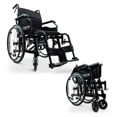 thumbnail image 1 of Fauteuil Roulant Autopropulsé Léger et Pliable - Fauteuils de Transfert Autopropulsés - X-1 / Noir, 1 of 6