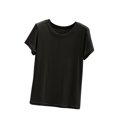 thumbnail image 1 of Timegard Womens Tops Pajamas Summer Round Neck Short Sleeve Loose Soft Homewear Casual Basic Tee Tops, 1 of 8