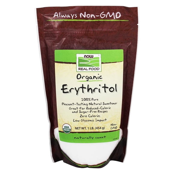 NOW Foods - Organic Erythritol - 1 lb.