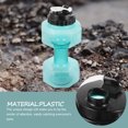 thumbnail image 1 of OULII Large Capacity Sky Blue Dumbbell Sports Water Kettle Durable and Easy to Clean, 1 of 8