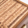 thumbnail image 4 of WE Games Luxury Natural Cork & Wood Backgammon Set - 19 in., 4 of 4