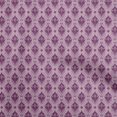 thumbnail image 1 of oneOone Rayon Light Pink Fabric Asian Ikat Sewing Material Print Fabric By The Yard 56 Inch Wide, 1 of 4