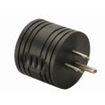 thumbnail image 1 of SouthWire Corp. Adaptateur de Cordon d'Alimentation 95223388 pour Connecter l'Entrée d'Alimentation de VR à une Source d'Alimentation Standard; Prise de VR; Forme Ronde; Mâle 30 A vers Femelle 15 A; Sans Verrouillage; Sans Extrémités Éclairées, 1 of 4