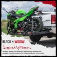 thumbnail image 5 of Black Widow Motorcycle Bike Carrier w/Ramp for 2" Hitch, 400 Pound Capacity, 5 of 5