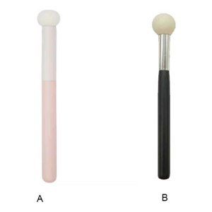Concealer Brush Foundation Cosmetic Makeup Applicator Make Up Dresser Beginner Practice Tool Professional Washable Reusable Household Salon Supply Pink