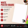 thumbnail image 2 of Formit Poster Board, White, 22"x28" (pack of 10), 2 of 5