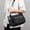 Black, variant on Men Casual Crossbody Bag Large Capacity Multi-Functional Water Bottle Holders Stylish Commuters Shoulder Bag For Work Travel Everyday Use