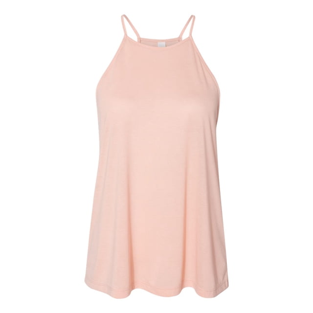 Bella + Canvas - Débardeur à Col Montant Fluide pour Femmes - 8809, L, Pêche