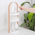 thumbnail image 4 of Organisateur Cosmétique, Organisateur de Maquillage, Boîte de Rangement, Rangement de Maquillage avec Poignée, Rangement de Maquillage pour Cosmétiques, A, 4 of 5