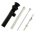 thumbnail image 1 of Kingston Brass KP1000 Plastic Pop-Up Drain with Overflow, Polished Chrome, 1 of 5
