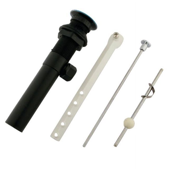 Kingston Brass KP1000 Plastic Pop-Up Drain with Overflow, Polished Chrome