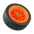 thumbnail image 2 of GLFILL Roue de Remplacement Extérieure de 8 Pouces avec Roulements pour Chariot Pliant Tout-Terrain Accessoires de Gadgets de Camping Robuste Durable Orange, 2 of 9