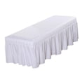 thumbnail image 1 of yuksok Soft Skin-friendly Beauty Bed Cover Massage Table Sheet Bed Skirt w/Hole 4 Sizes as described, 1 of 9