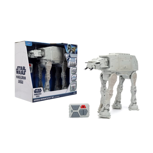 Star Wars R/C AT-AT Walker par Jada Toys – Pop Culture R/C Action Vehicle avec lumières, sons et jambes mobiles – 13" jouet pour enfants & collecteurs