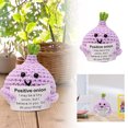 thumbnail image 1 of TIELUTT Handmade Fruit and Vegetable Yarn Colorful Crochet Table Centerpiece Large Christmas Ornament Paramedic Ornament Christmas Decorations Christmas Ornament Daughter Christmas Ornament, 1 of 6