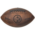 thumbnail image 1 of Pittsburgh Steelers Football - Vintage Throwback - 9 Inches, 1 of 1
