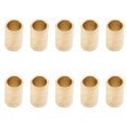 thumbnail image 1 of 10pcs Copper Brass Bead Tube Ring For DIY Macrame Wall Hanging Plant Holder Craft Accessory, 1 of 9
