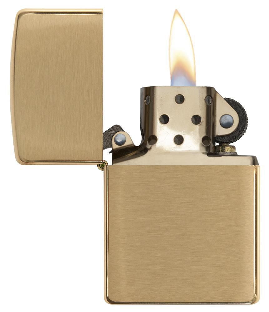 Zippo Brushed Brass (204B)