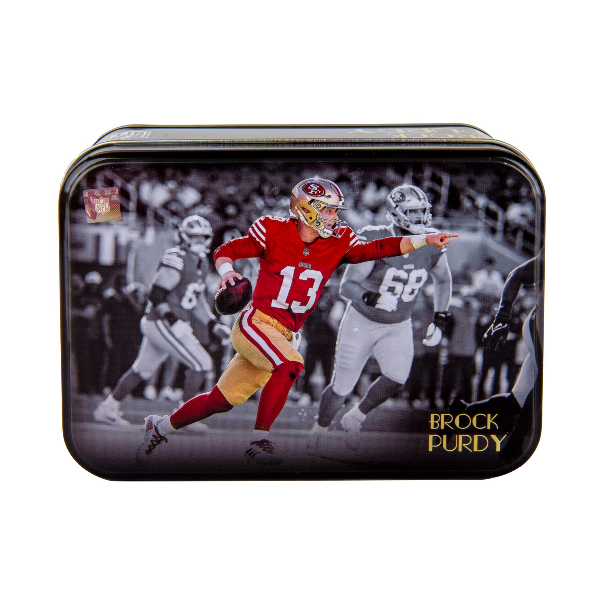 2024 Championship Collection Prizm Football Tin - Receive 1 Player Tin at Random!