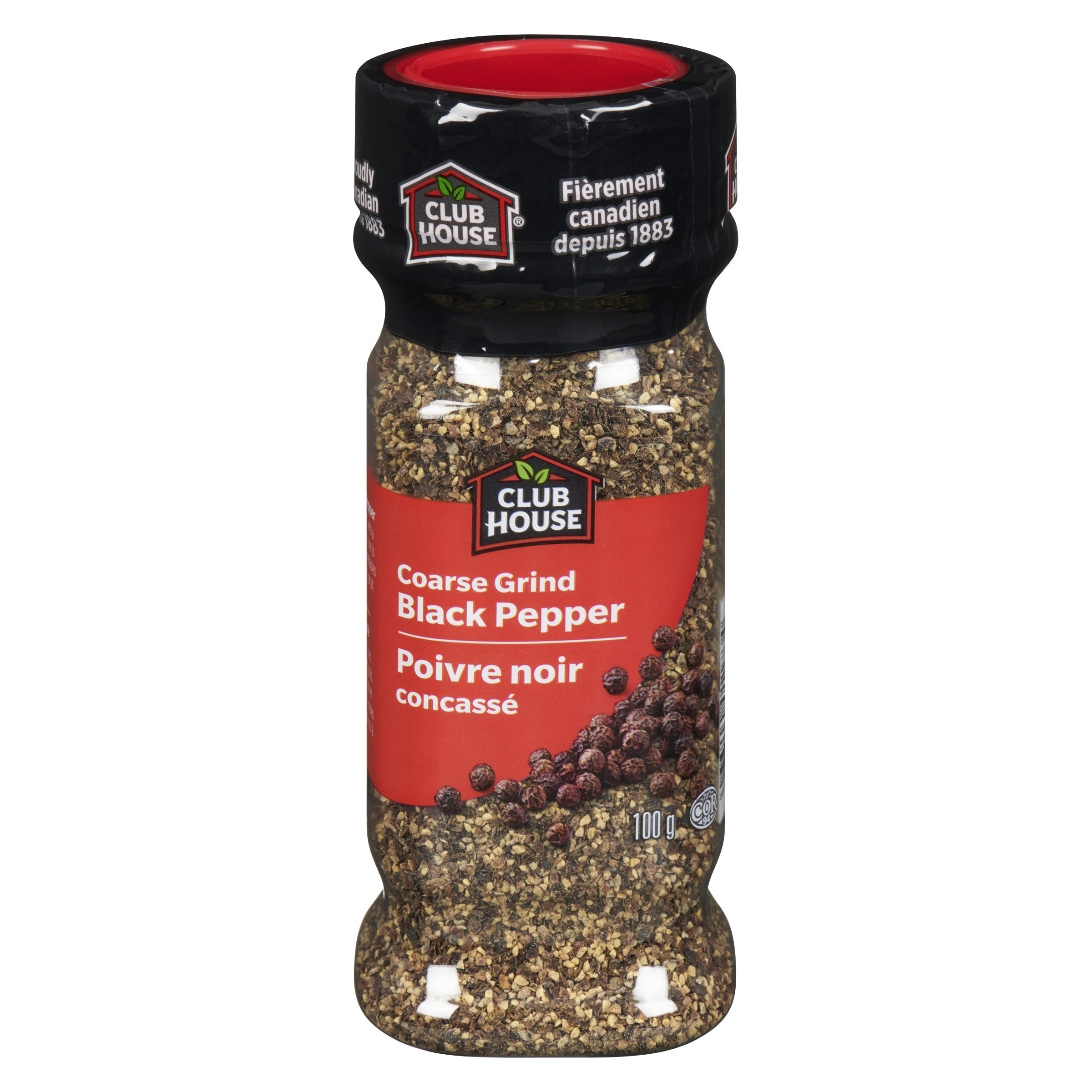 Club House, Poivre Noir Concassé 100 Gram