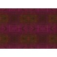 thumbnail image 1 of Ahgly Company Tapis Rectangulaire Lavable en Machine Intérieur Transitionnel Rouge Safran, 4 Pieds x 6 Pieds, 1 of 7