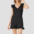 thumbnail image 2 of QHFBli Swim Romper with Built in Bra and Pockets Swim Dress Modest One Piece Swimsuit Full Coverage Bathing Suit, 2 of 6